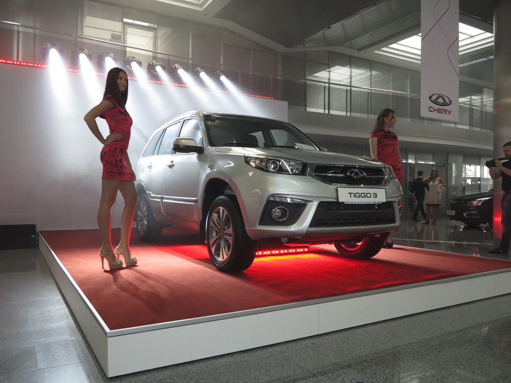 Кроссовер Chery Tiggo 3 презентован в Украине 