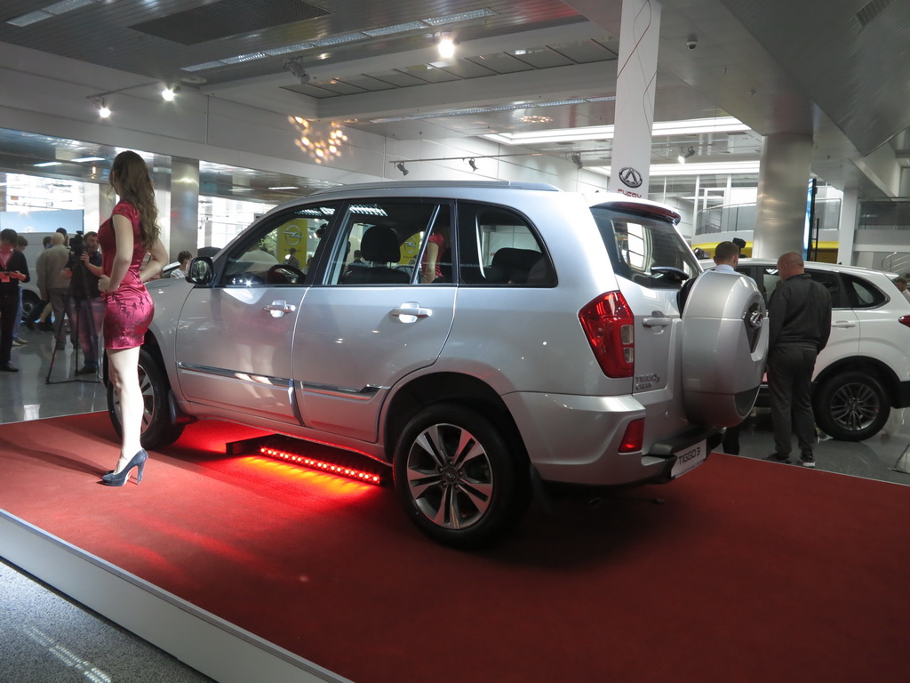 Кроссовер Chery Tiggo 3 презентован в Украине 