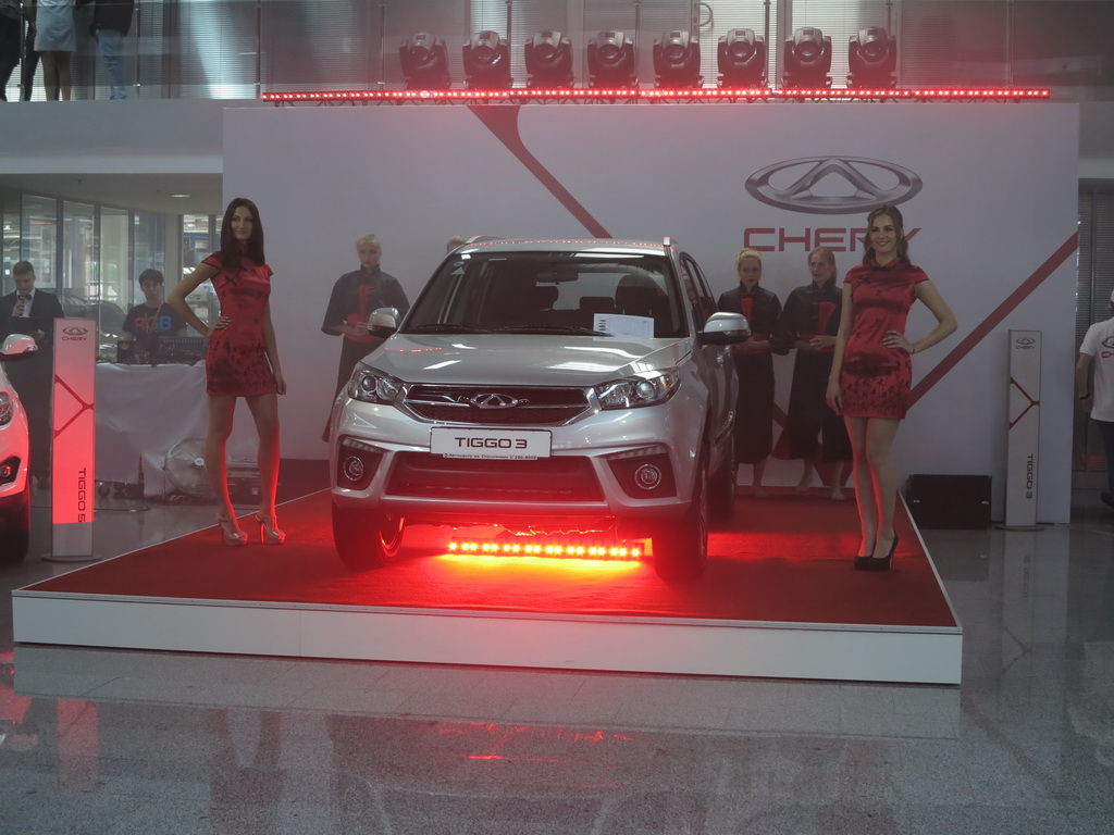 Кроссовер Chery Tiggo 3 презентован в Украине 