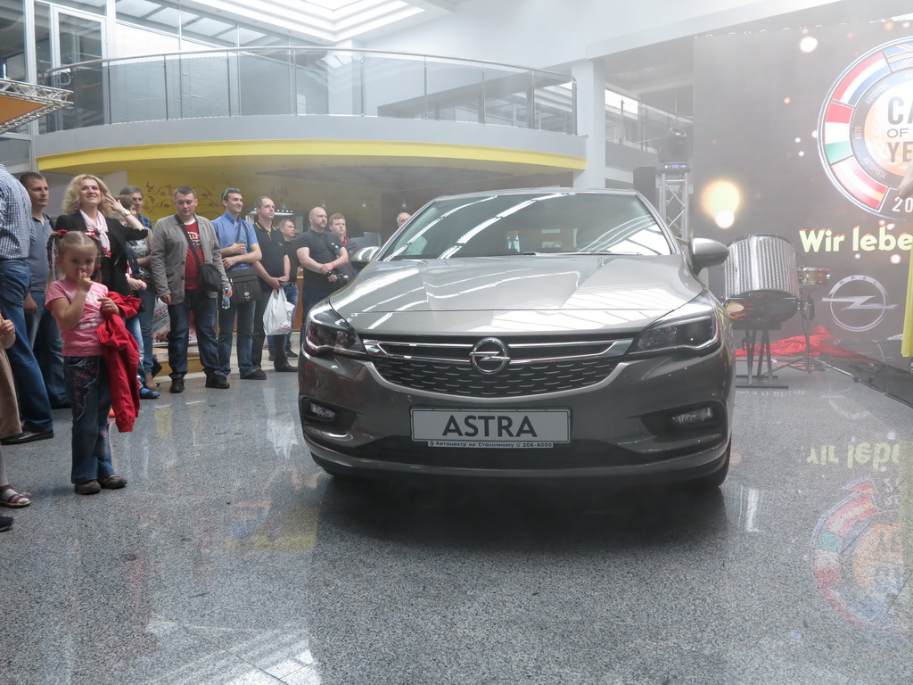Новый Opel Astra K