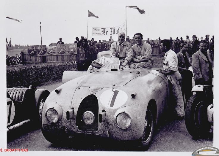 Bugatti Type 57C - победитель 24 часа Ле-Мана 1939 года