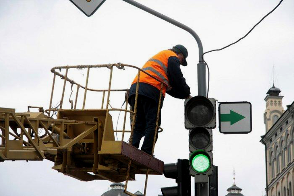 В Киеве появятся «умные» светофоры