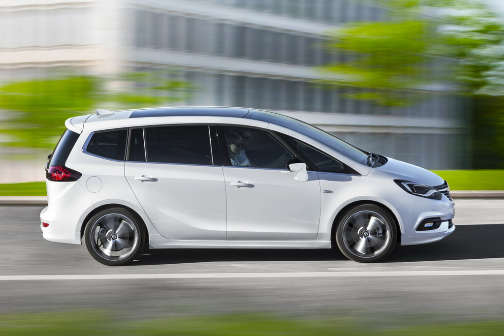 Обновленный минивен Opel Zafira