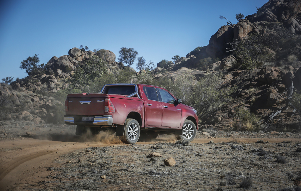 Toyota Hilux в Намибии