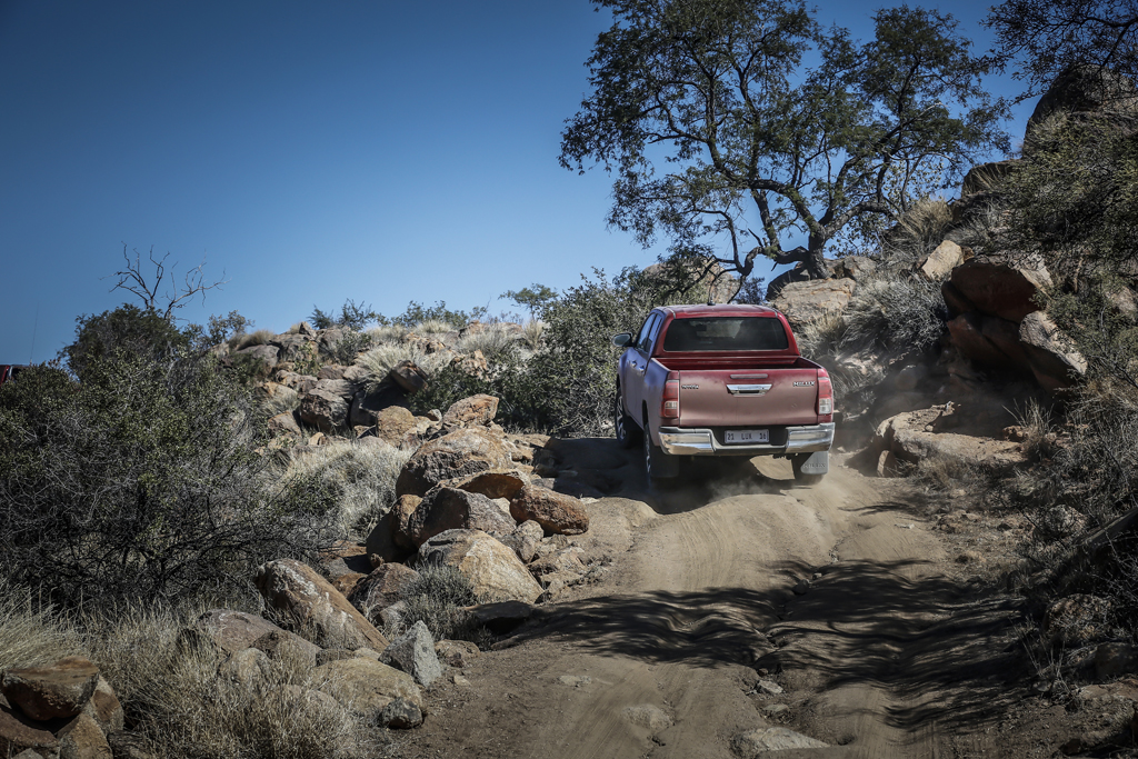 Toyota Hilux в Намибии