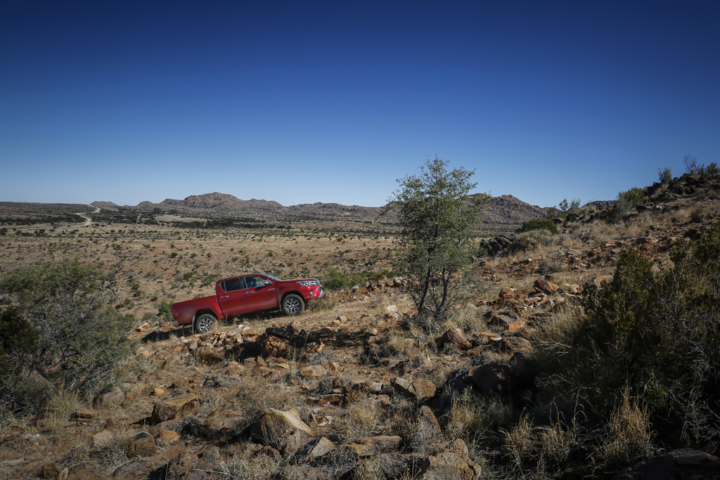 Toyota Hilux в Намибии