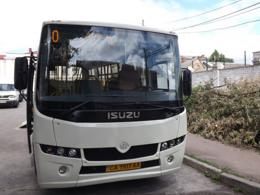 У Житомирі запустили новітній автобус «Атаман»