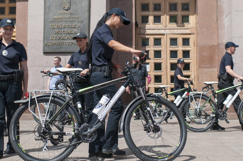 Велосипеды для полицейских Киева