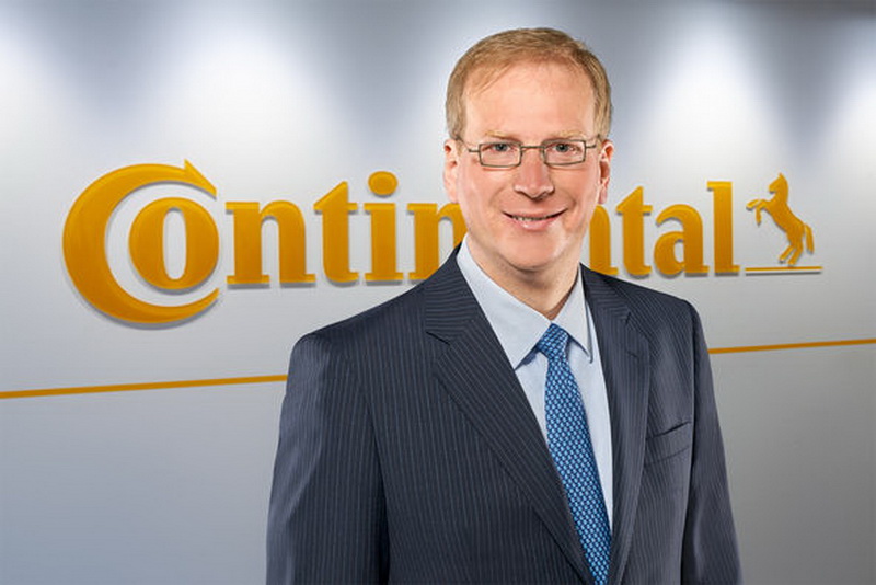Клаус Крейп, керівник департаменту оригінального устаткування шин для вантажних автомобілів компанії Continental