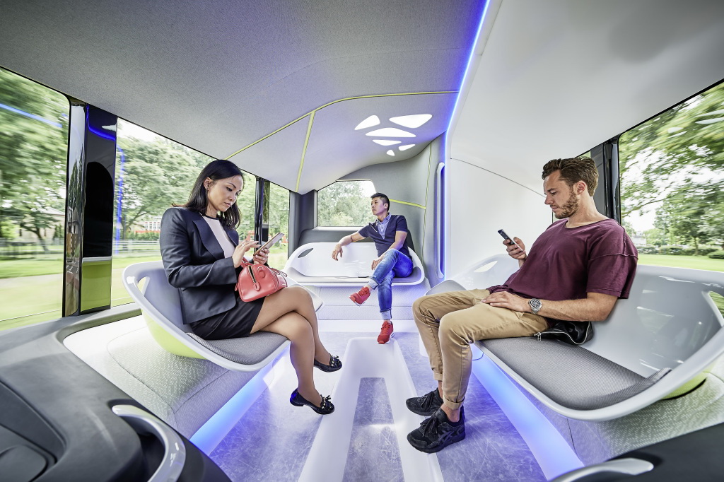 Mercedes-Benz презентовал беспилотный автобус CityPilot