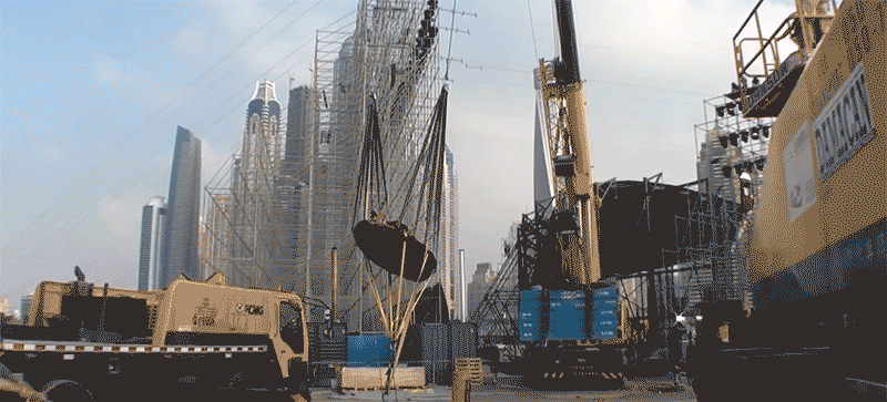 Автокран-катапульта 