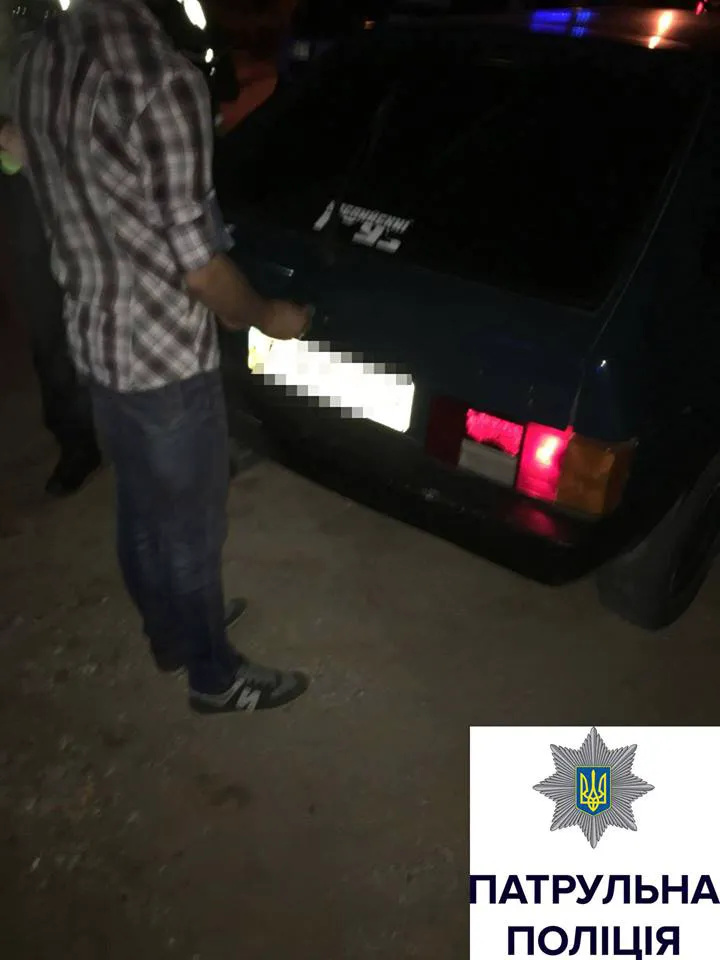 Патрульные устроили погоню за автомобилем нацгвардейцев