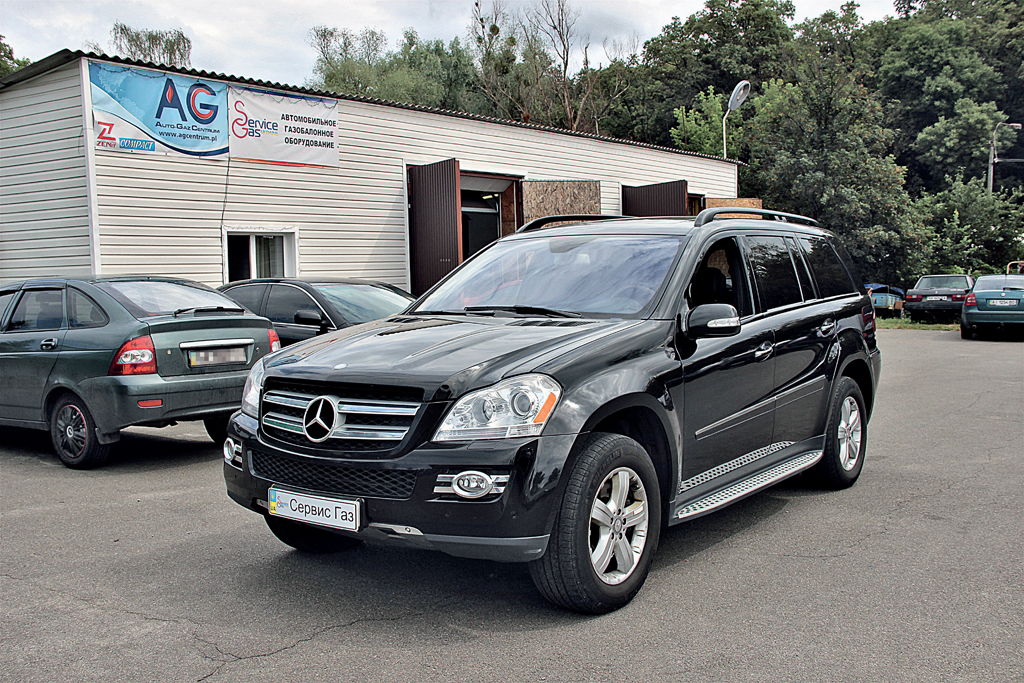 ГБО на Mercedes GL