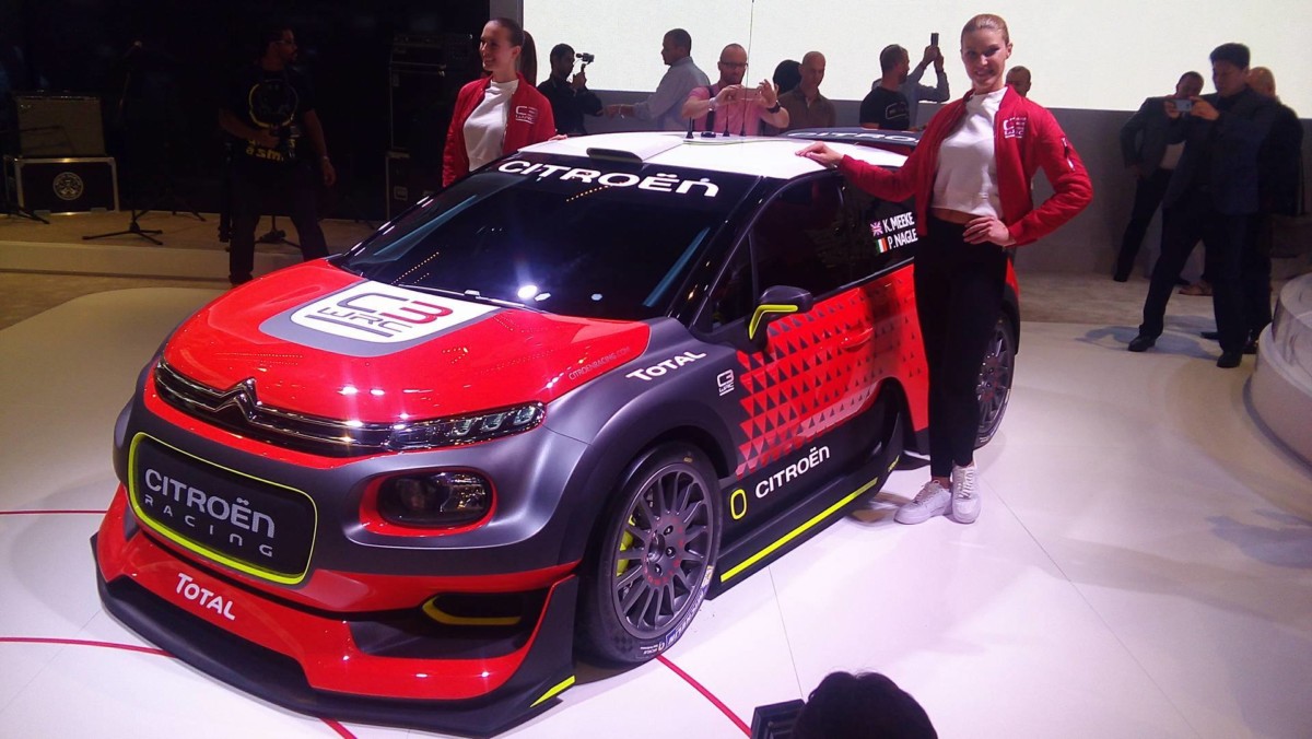 Citroen C3 WRC. Парижский автосалон 2016