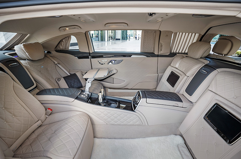 Mercedes-Maybach Pullman: как выглядит царство роскоши для самых богатых