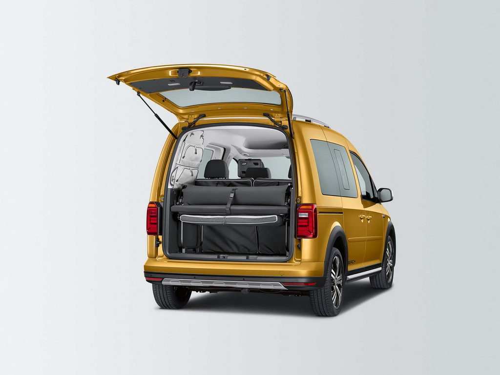 Volkswagen Caddy Beach с внедорожным пакетом Alltrack