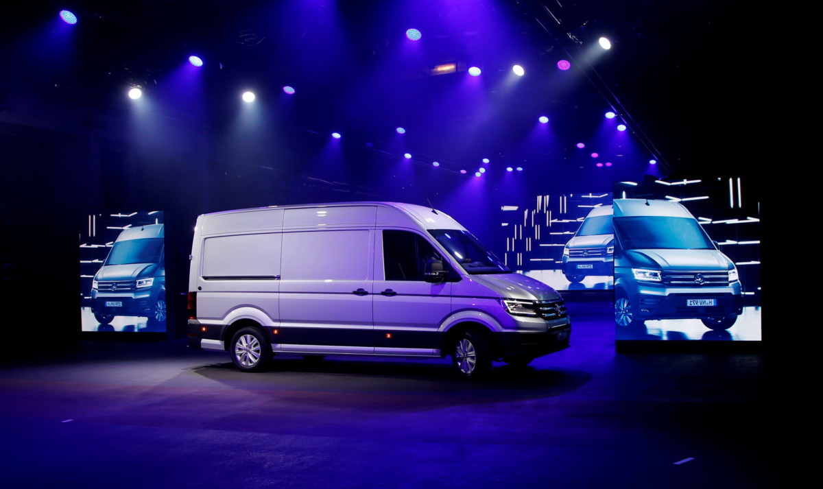 Мировая премьера Volkswagen Crafter прошла во Франкфурте