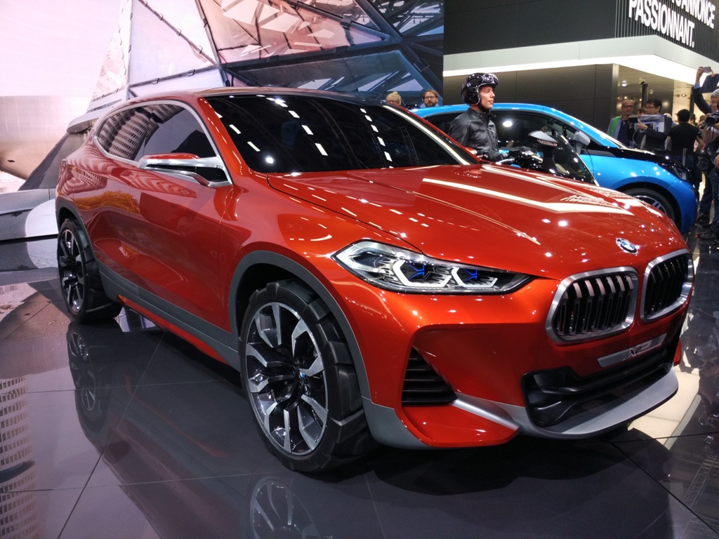 BMW X2 Concept - каким будет новый кроссовер БМВ 2018