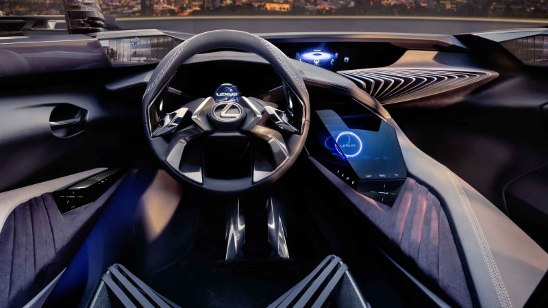 Электронные приборы в прошлом: Lexus готовит голограммную панель