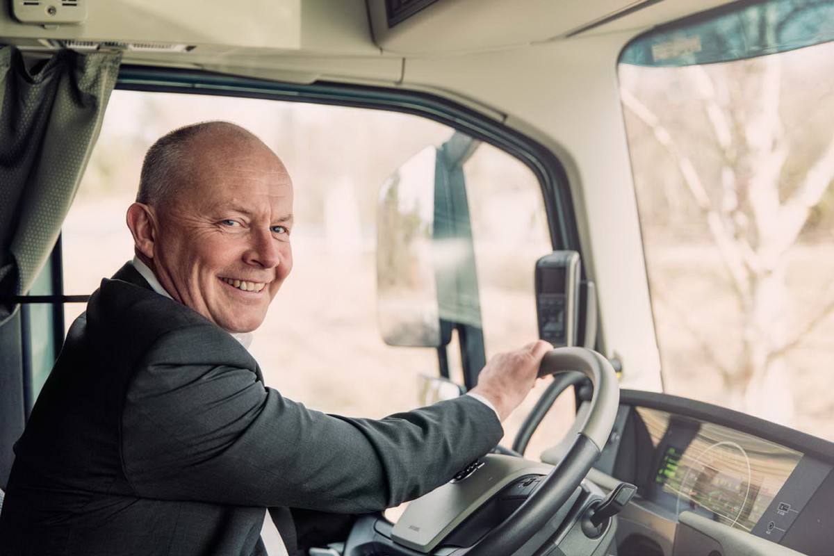Клас Нильсон, президент компании Volvo Trucks