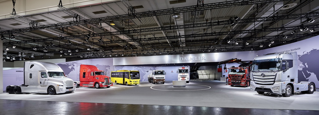 На выставке коммерческих автомобилей IAA 2016