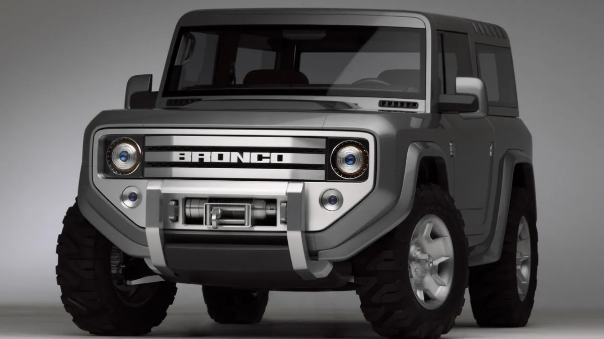 Ford Bronco 2018. Американцы возрождают брутальный внедорожник