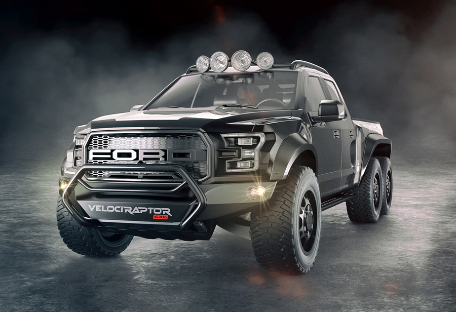 Hennessey VelociRaptor 6x6 – идеальная машина для украинских дорог