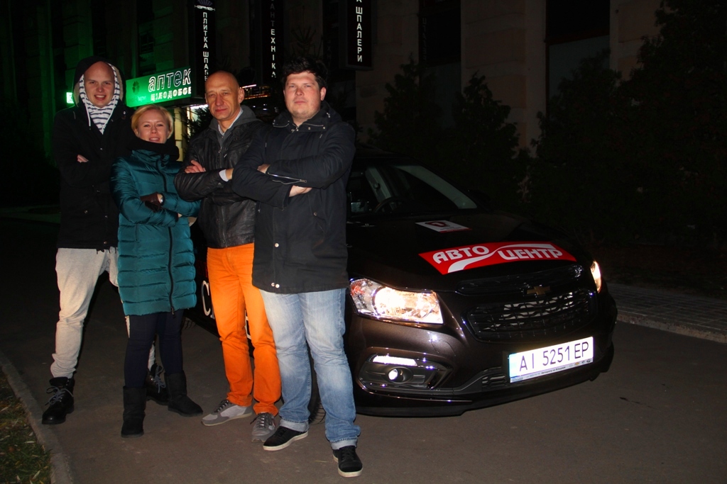 Рекорд Украины 10 000 км за 7 дней на Шевроле Круз