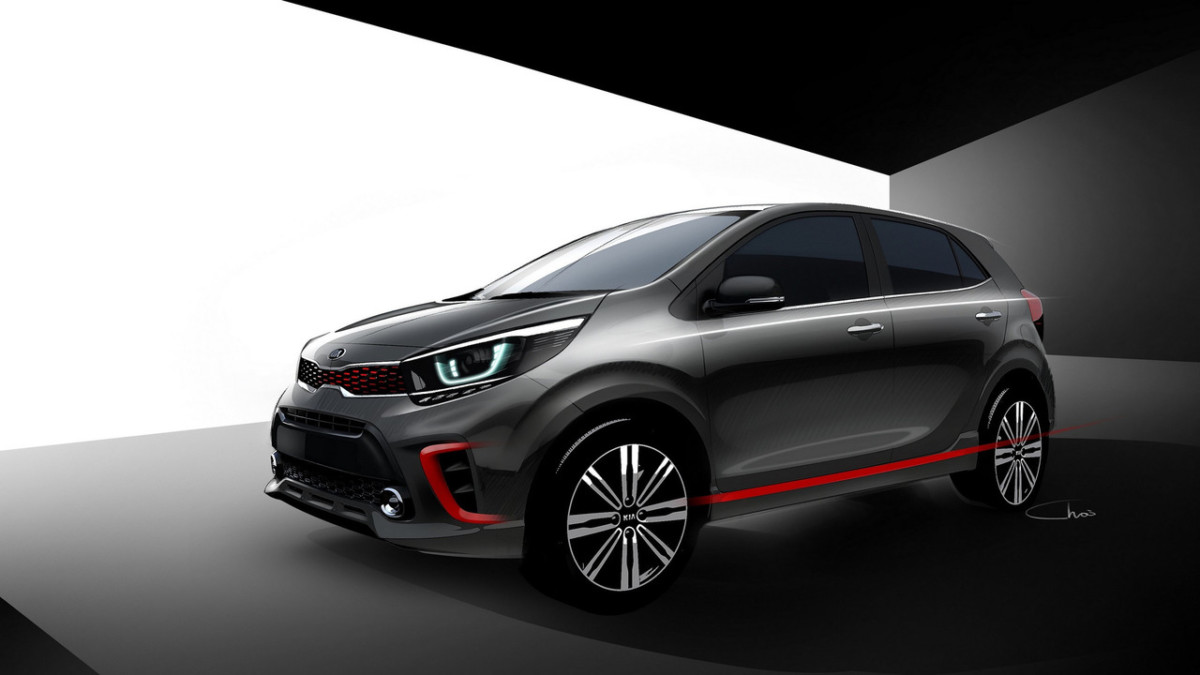 Новый Kia Picanto 2017 – первые изображения и подробности