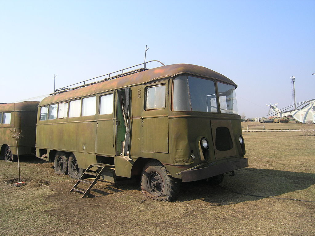штабной автобус «Прогресс-7»