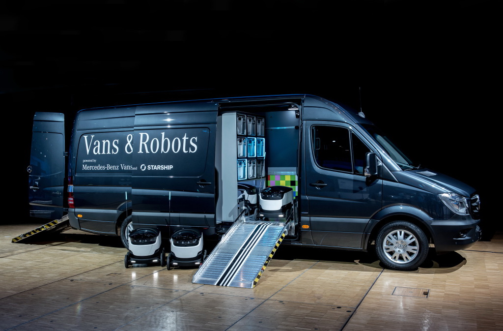 Подразделение Mercedes-Benz Vans продолжает работы над развозными фургонами