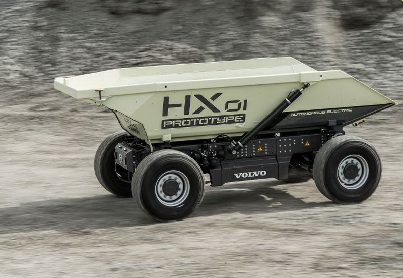 Автономный самосвал Volvo HX1