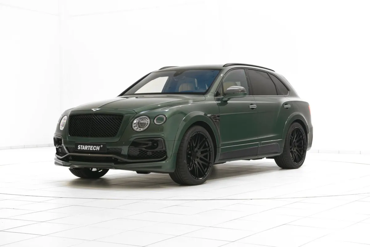 Кроссовер Bentley Bentayga примерил военную форму