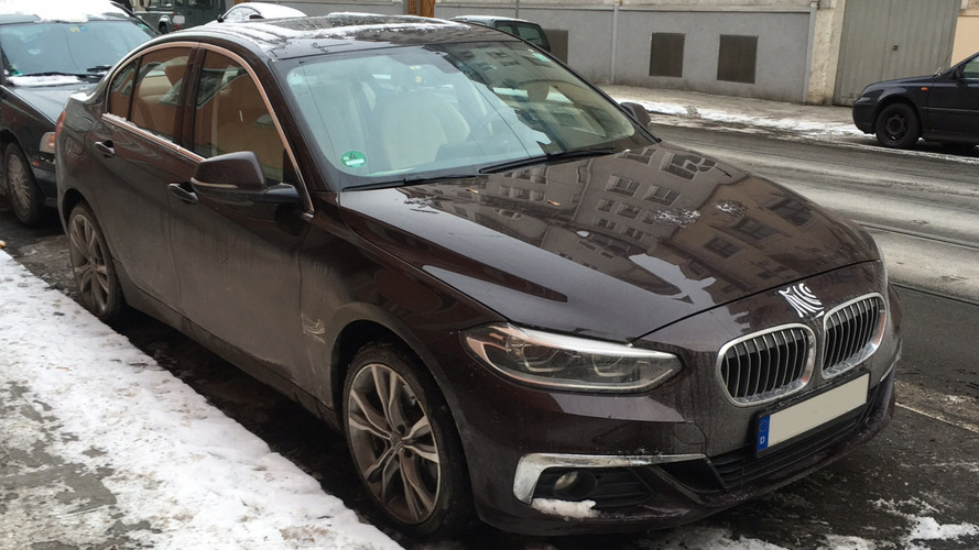 Седан BMW 1 Series будет продаваться в Европе