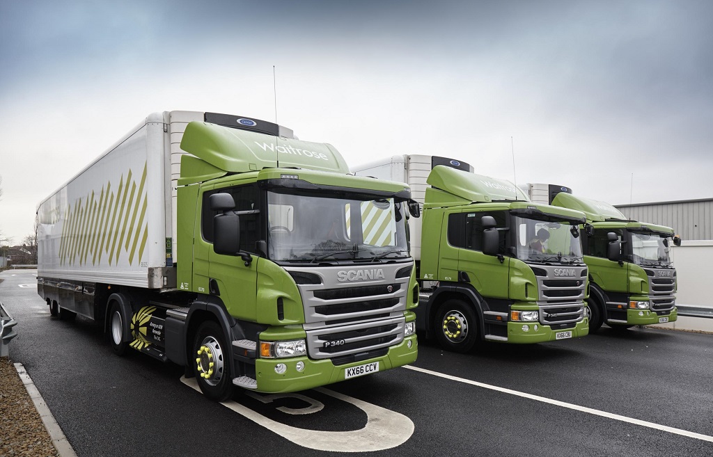 Грузовики Scania на биометане могут проехать до 800 км