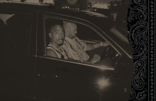 Последнее фото Тупака Шакура в BMW, сделанное за 15 минут до трагедии