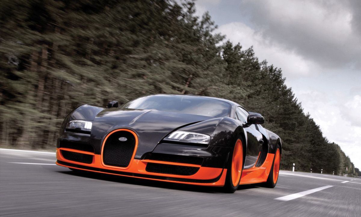 Как разогнать гиперкар Bugatti Veyron до 480 км/ч