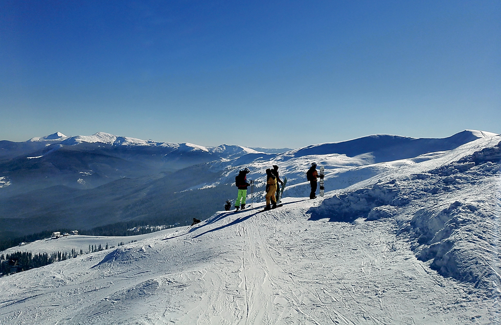 в Карпаты на Peugeot Traveller