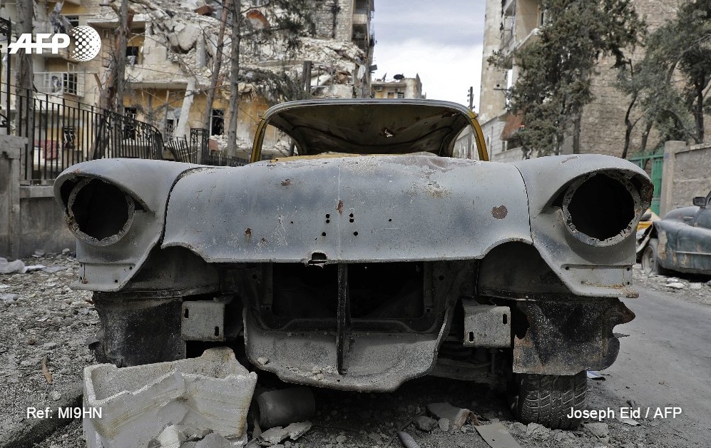В Сирии уничтожена уникальная коллекция авто