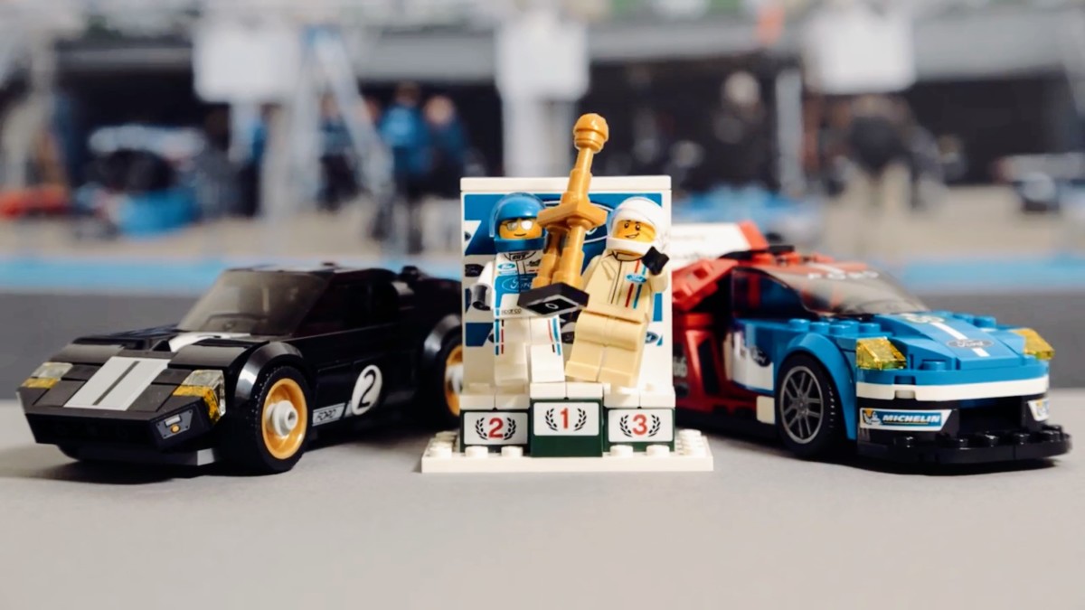 Гоночні автомобілі Ford відтворили в конструкторі LEGO