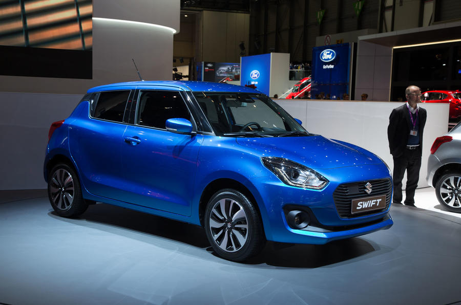 Новый Suzuki Swift 2017 – первые живые фото из Женевы Новый Suzuki Swift 2017 – первые живые фото из Женевы