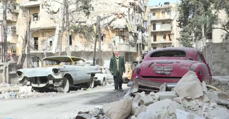 В Сирии уничтожена уникальная коллекция авто