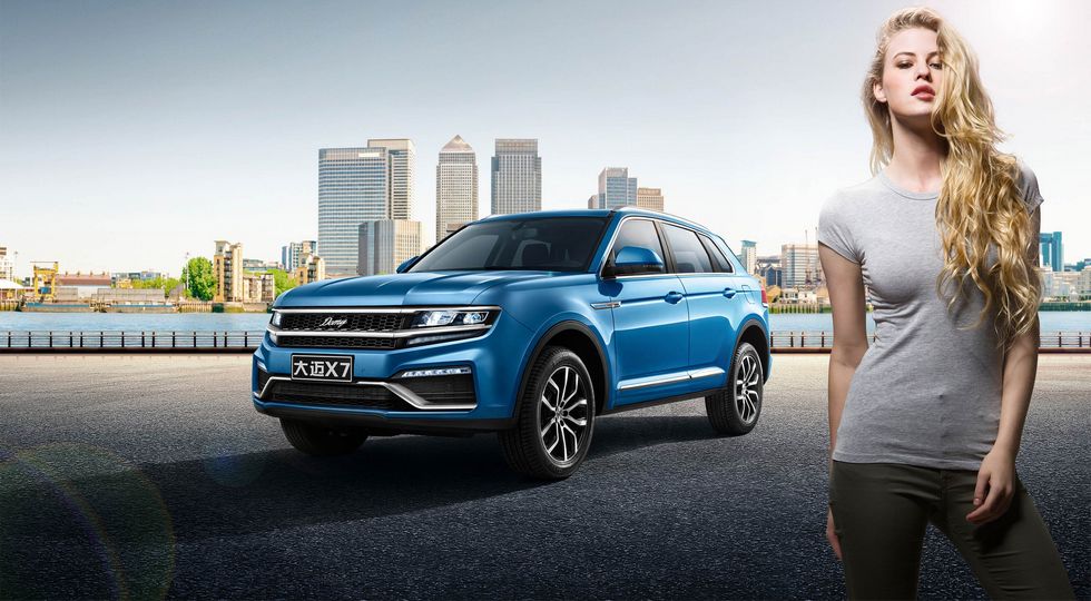 В Китае представлена копия еще не вышедшего Volkswagen Touareg 2018