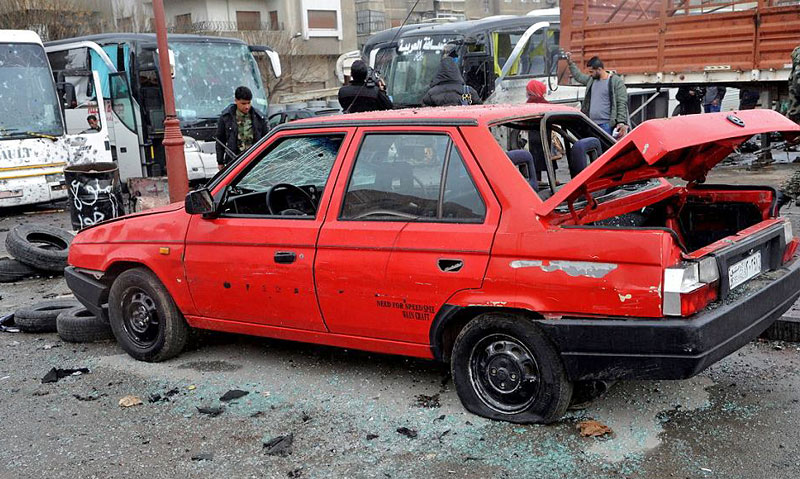 Боевые действия в Сирии уничтожили уникальный прототип Skoda favorit sedan