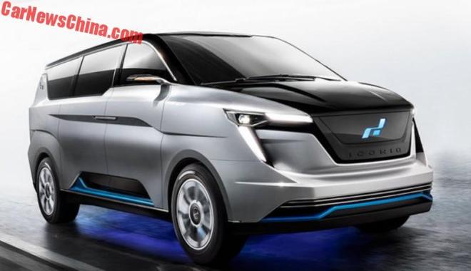 В Китае создали роскошный электрический мини-вэн В Китае создали роскошный электрический мини-вэн