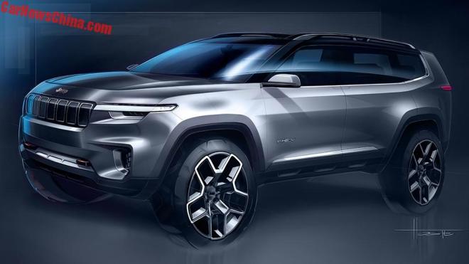Семиместный кроссовер Jeep бросит вызов VW Atlas и Toyota Highander
