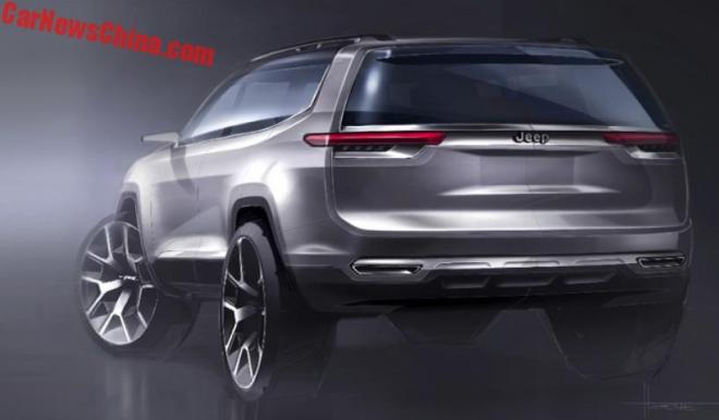 Семиместный кроссовер Jeep бросит вызов VW Atlas и Toyota Highander