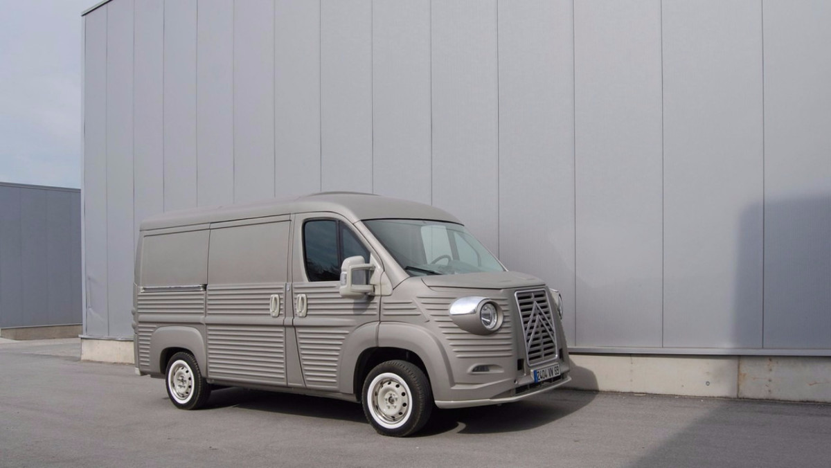 Новый Citroen Jumper превратили в классический вэн 40-х годов