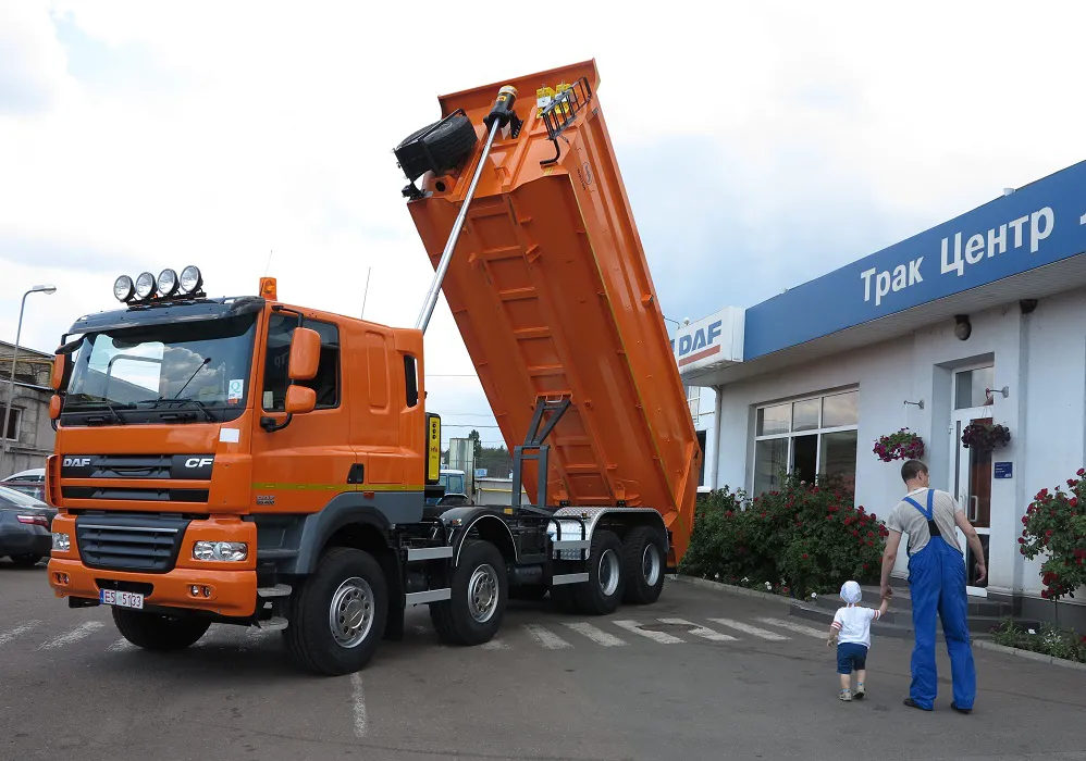 DAF CF 85.460 с самосвальным кузовом Wielton