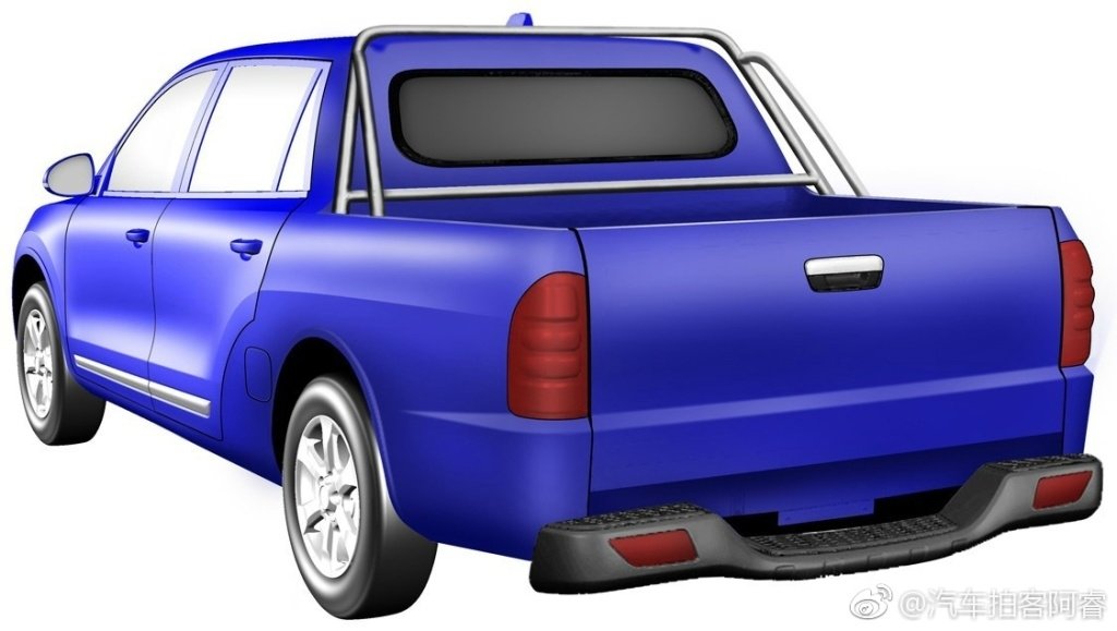 Китайский клон Volkswagen Touareg превратили в пикап